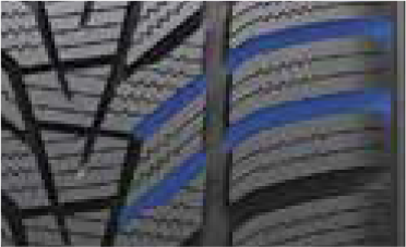 Scanalature trazione neve Scanalature trazione neve