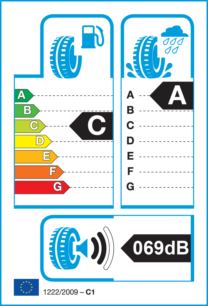 Etichetta Europea Michelin Michelin 185/55 R16 87V PRIMACY 4+ pneumatici nuovi Estivo