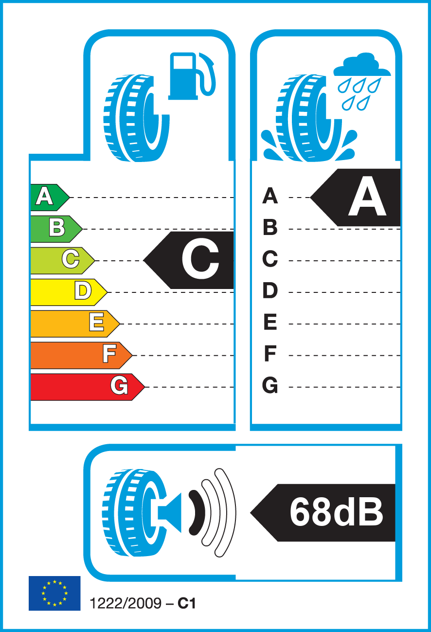 Etichetta Europea Vredestein Vredestein 225/45 R17 94Y QUATRAC PRO 2 FSL XL pneumatici nuovi All Season