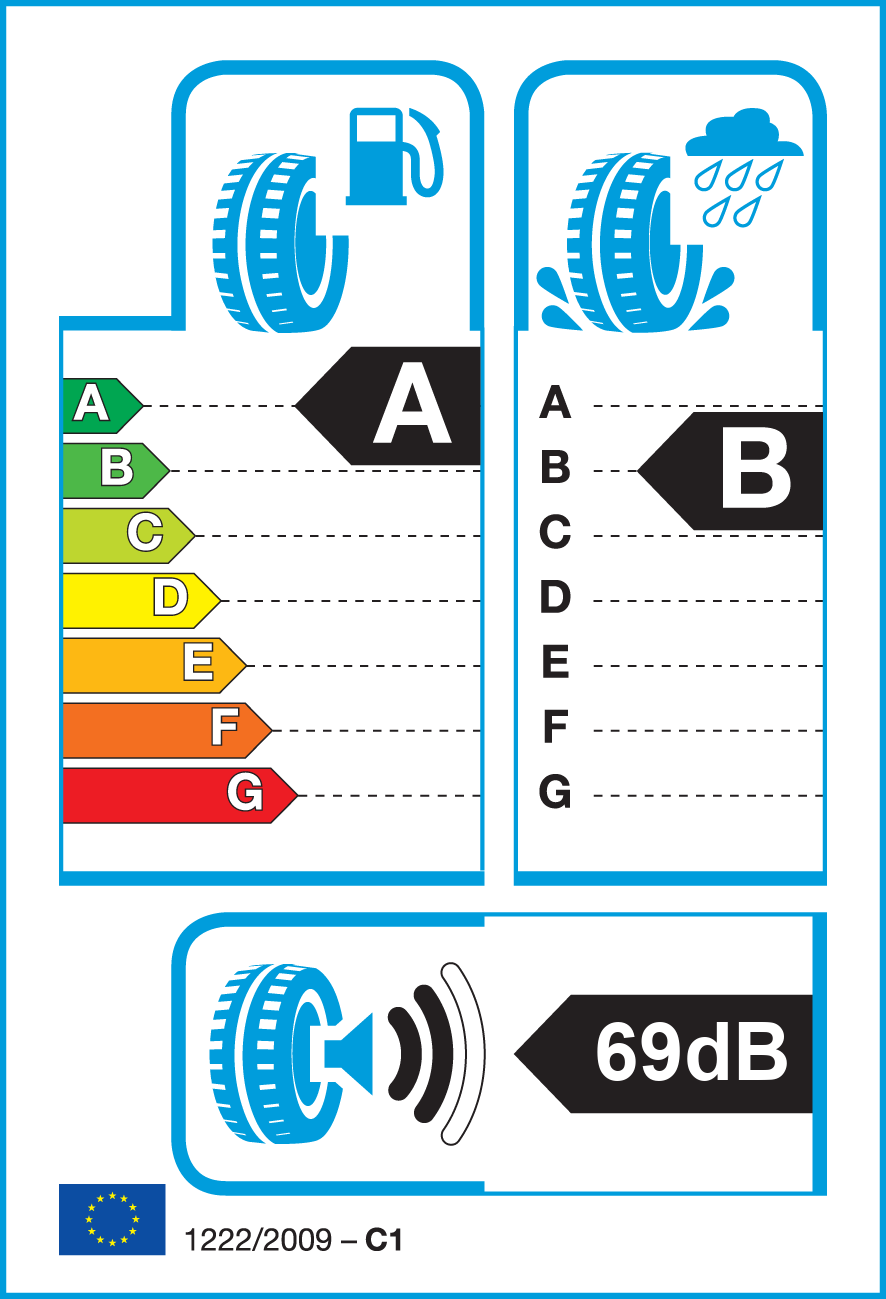 Etichetta Europea Michelin Michelin 235/55 R18 100V PRIMACY 4 AO pneumatici nuovi Estivo