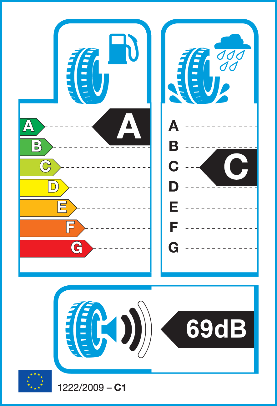 Etichetta Europea Goodyear Goodyear 205/55 R16 91V Efficientgrip Performance Fiat pneumatici nuovi Estivo
