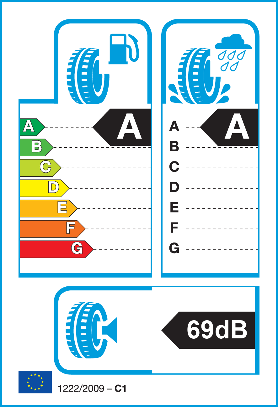 Etichetta Europea Nexen Nexen 205/55 R16 91V N'blue S pneumatici nuovi Estivo