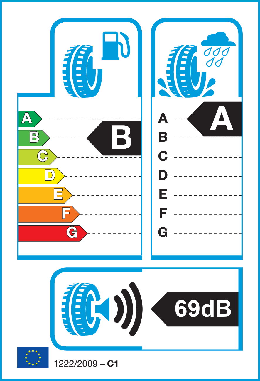 Etichetta Europea Vredestein Vredestein 215/50 R18 92W ULTRAC PLUS FSL pneumatici nuovi Estivo