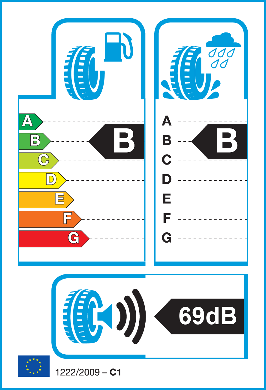 Etichetta Europea Goodyear Goodyear 175/70 R14 88T EFFICIENTGRIP COMPACT 2 XL pneumatici nuovi Estivo