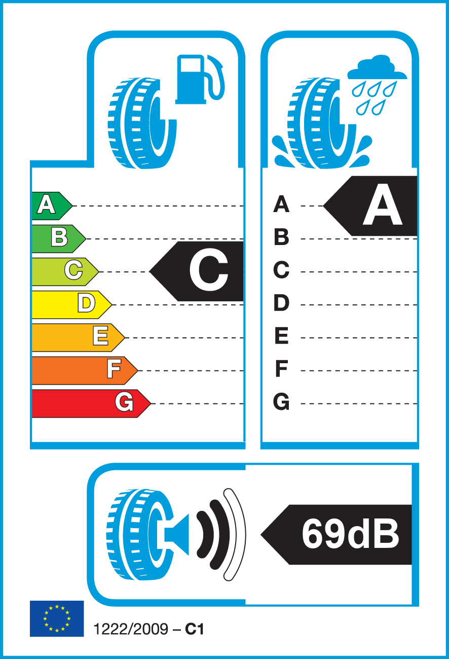 Etichetta Europea Vredestein Vredestein 225/55 R18 98V ULTRAC+ pneumatici nuovi Estivo