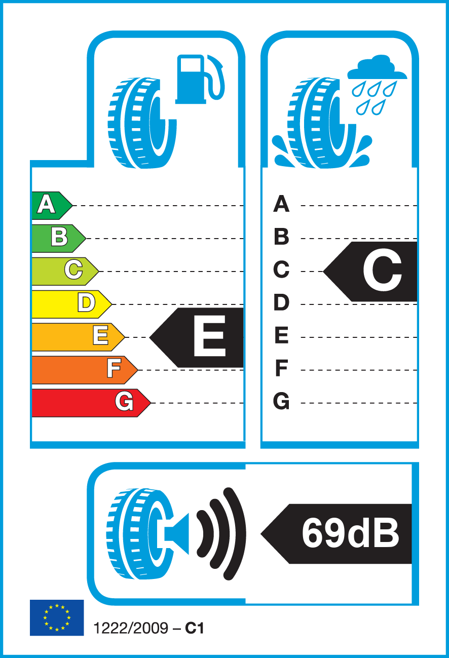 Etichetta Europea Bridgestone Bridgestone 235/55 R20 102V D33A pneumatici nuovi Estivo