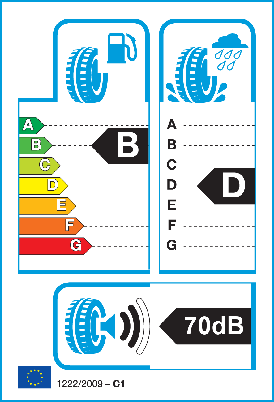 Etichetta Europea Hankook Hankook 205/55 R16 94V IH61 XL pneumatici nuovi Estivo