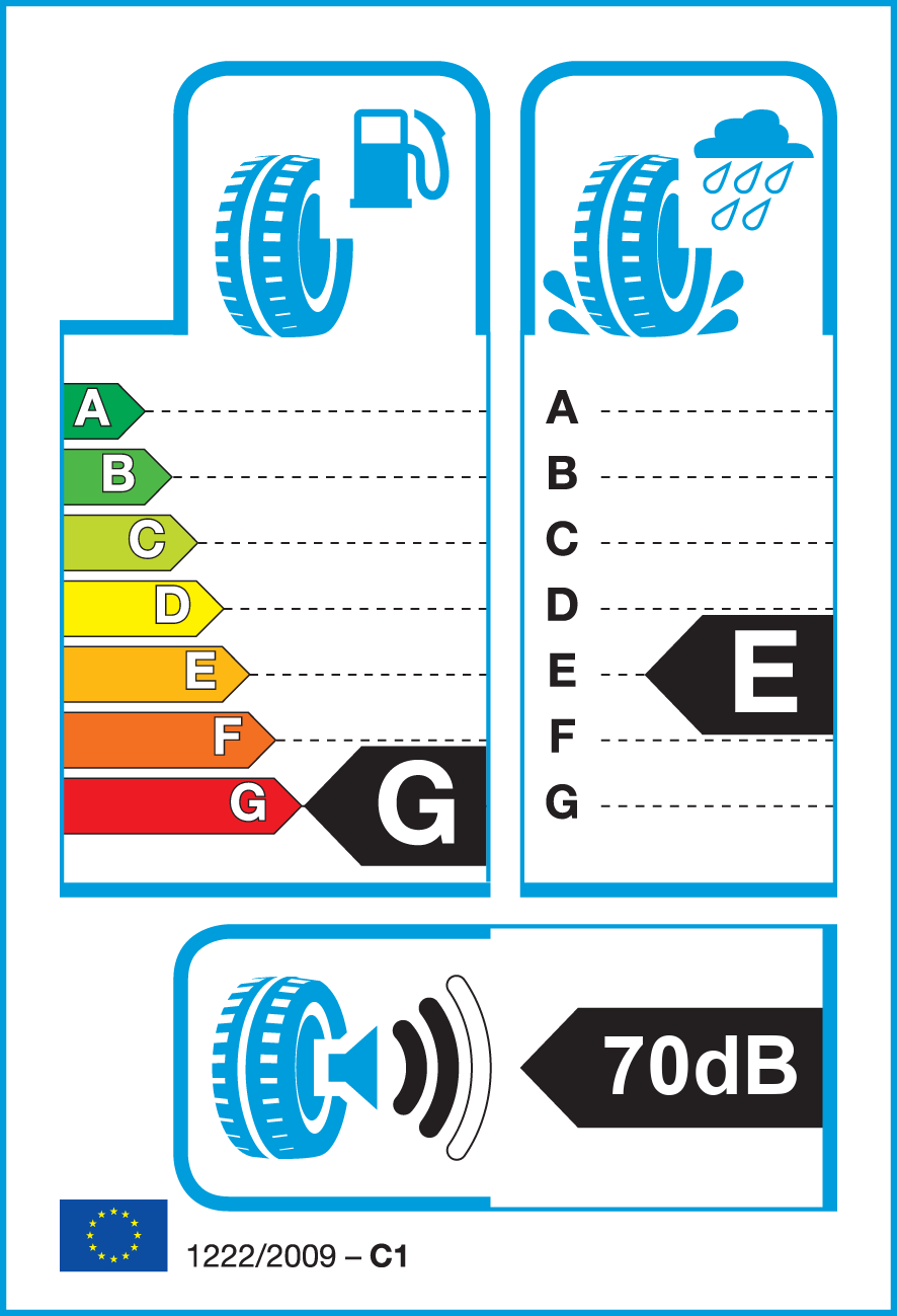 Etichetta Europea Vee Rubber Vee Rubber 155/70 R12C 104N 307 pneumatici nuovi Estivo