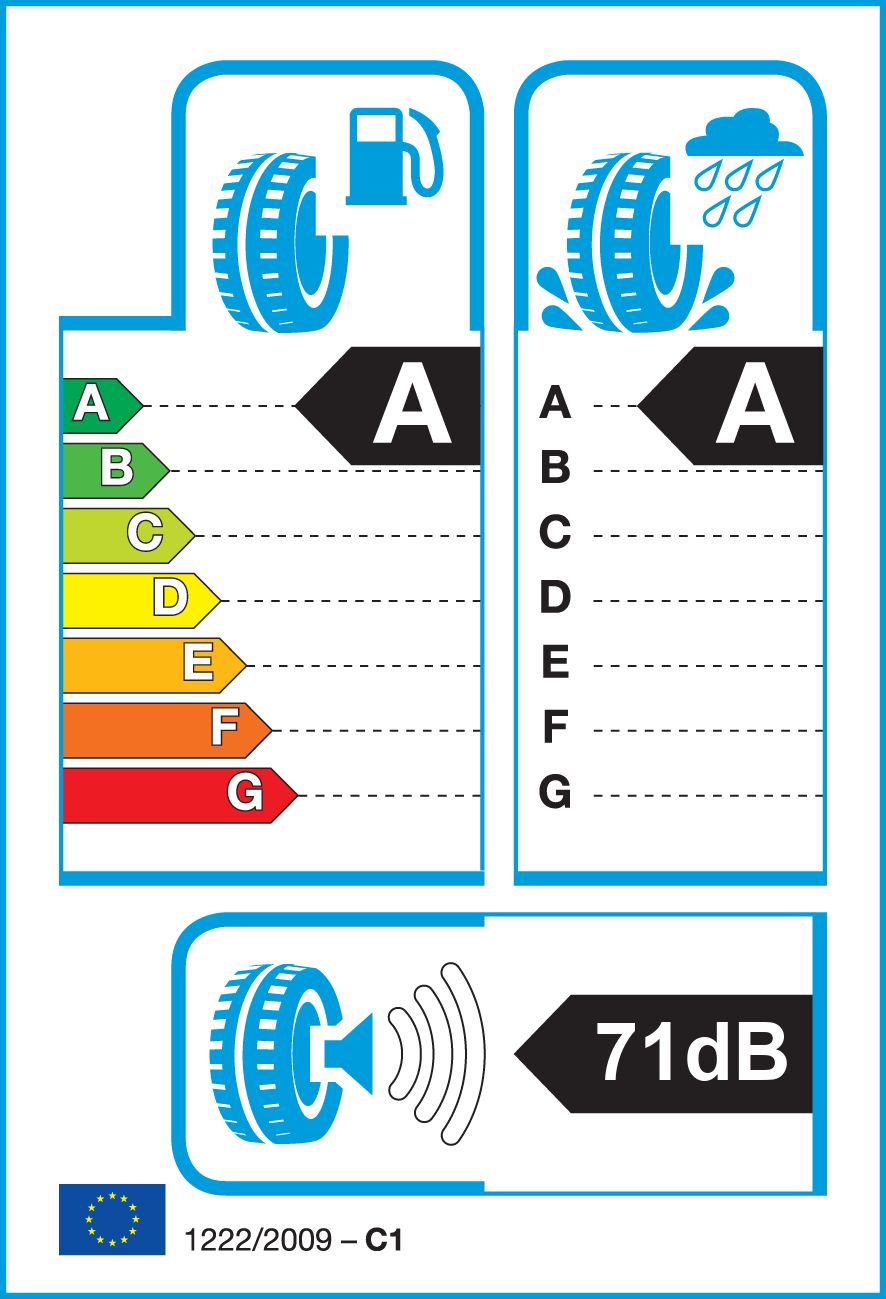 Etichetta Europea Continental Continental 215/60 R17 96H EcoContact 6 Q Demo pneumatici nuovi Estivo