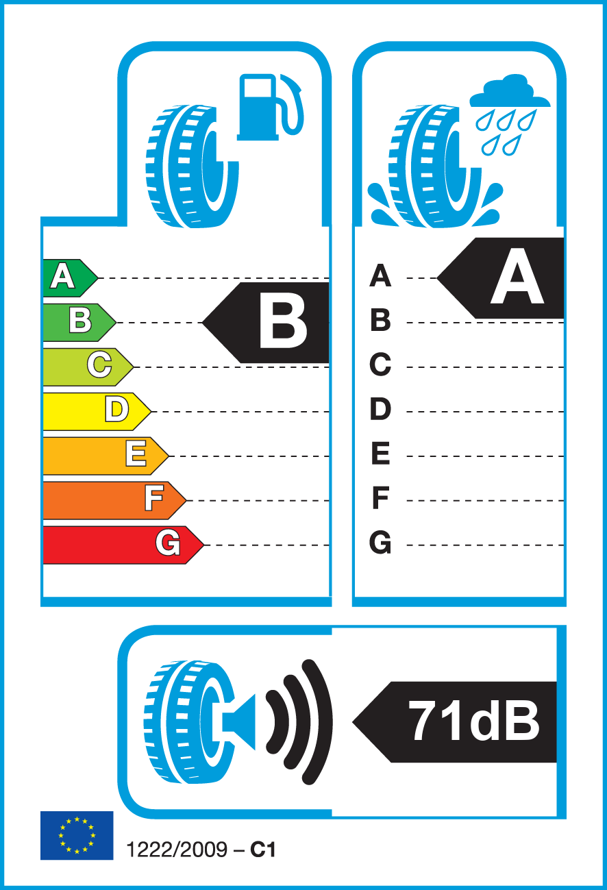 Etichetta Europea Bridgestone Bridgestone 265/45 R20 108Y TURANZA 6 pneumatici nuovi Estivo