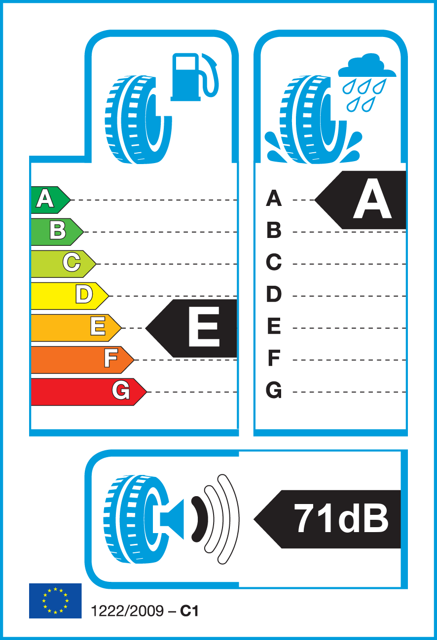 Etichetta Europea Goodyear Goodyear 285/35 R19 99Y EAGLE F1 ASYMMETRIC 2 pneumatici nuovi Estivo