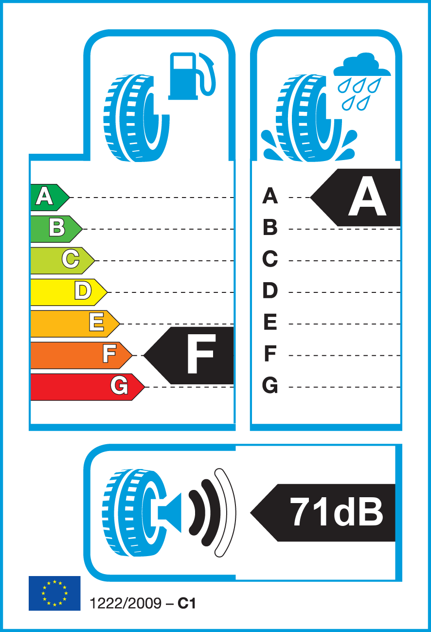 Etichetta Europea Petlas Petlas 195/75 R16C VANMASTER A/S+ pneumatici nuovi All Season