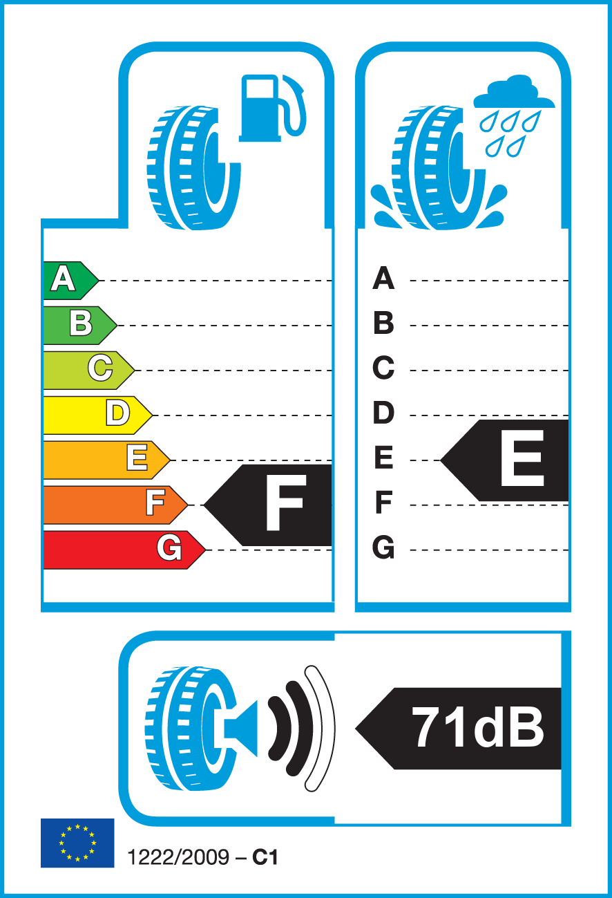 Etichetta Europea Petlas Petlas 185/60 R14 82H SNOWMASTER 2 pneumatici nuovi Invernale