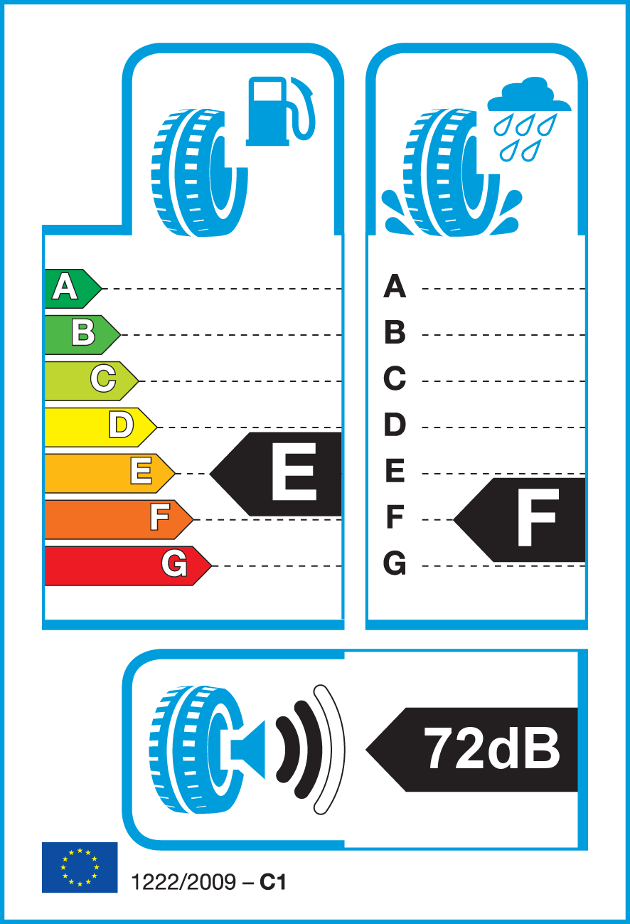 Etichetta Europea Bridgestone Bridgestone 265/60 R18 110H DUELER 840 pneumatici nuovi Estivo