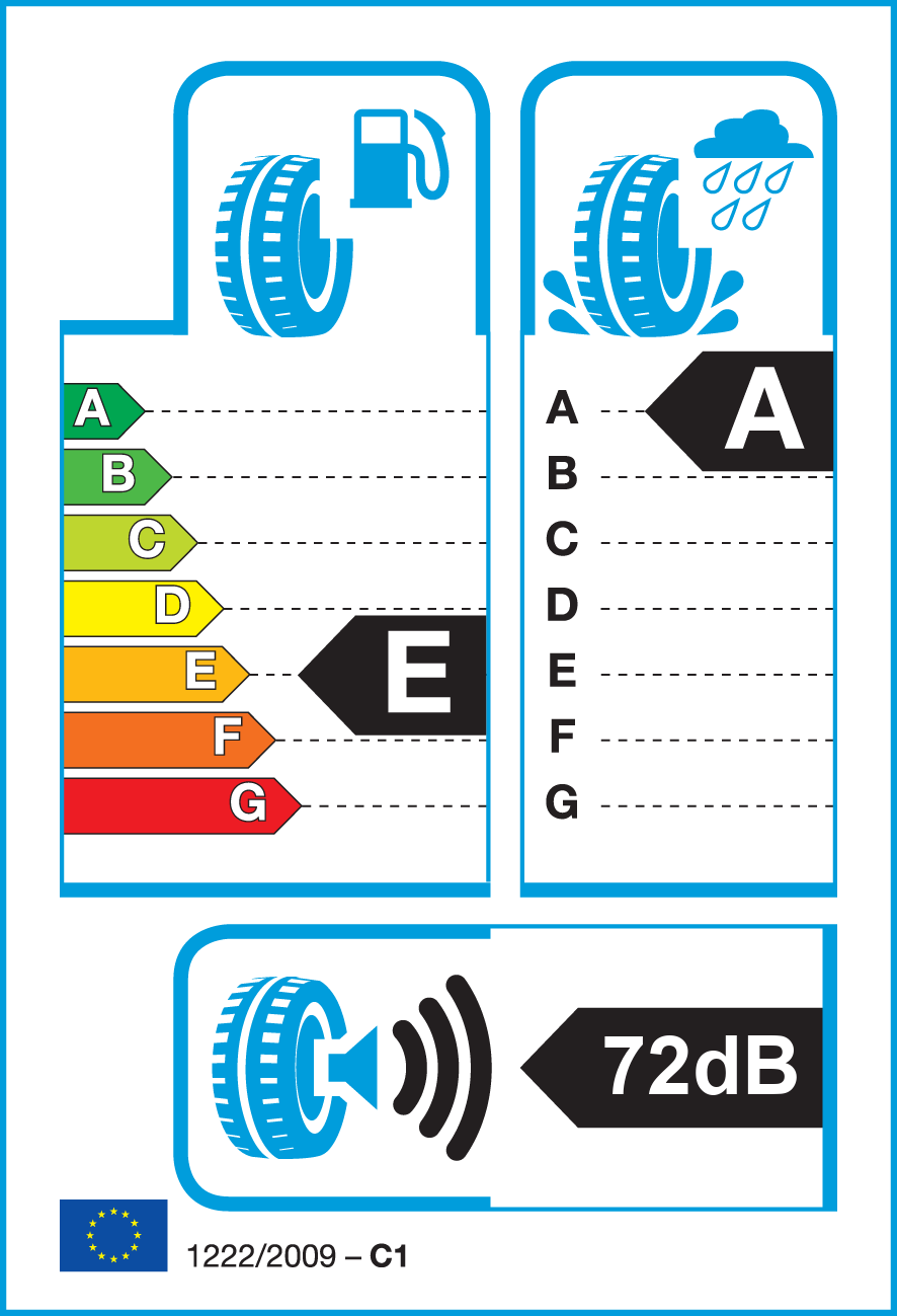 Etichetta Europea Lassa Lassa 225/60 R18 100H COMPETUS HP 2 pneumatici nuovi Estivo