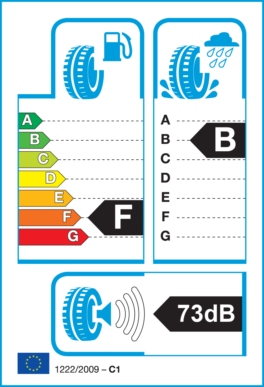 Etichetta Europea Cooper Tyres Cooper Tyres 37/12.5 R17 124P DISCOVERER STT pneumatici nuovi Estivo