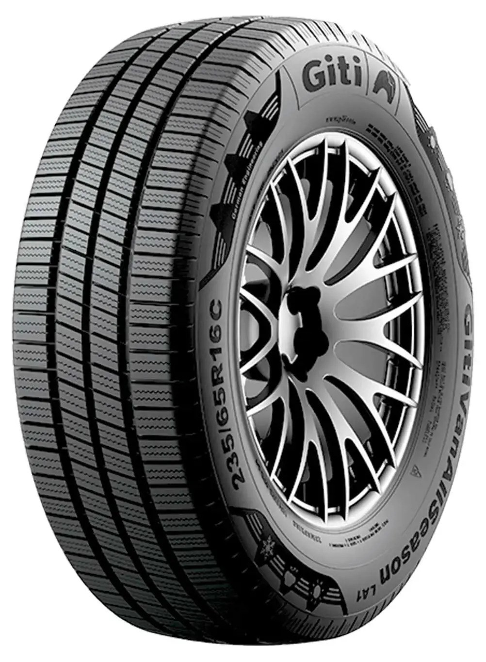 Giti Giti 215/75 R16C 116/114R GitiVanAllSeason LA1 pneumatici nuovi All Season 