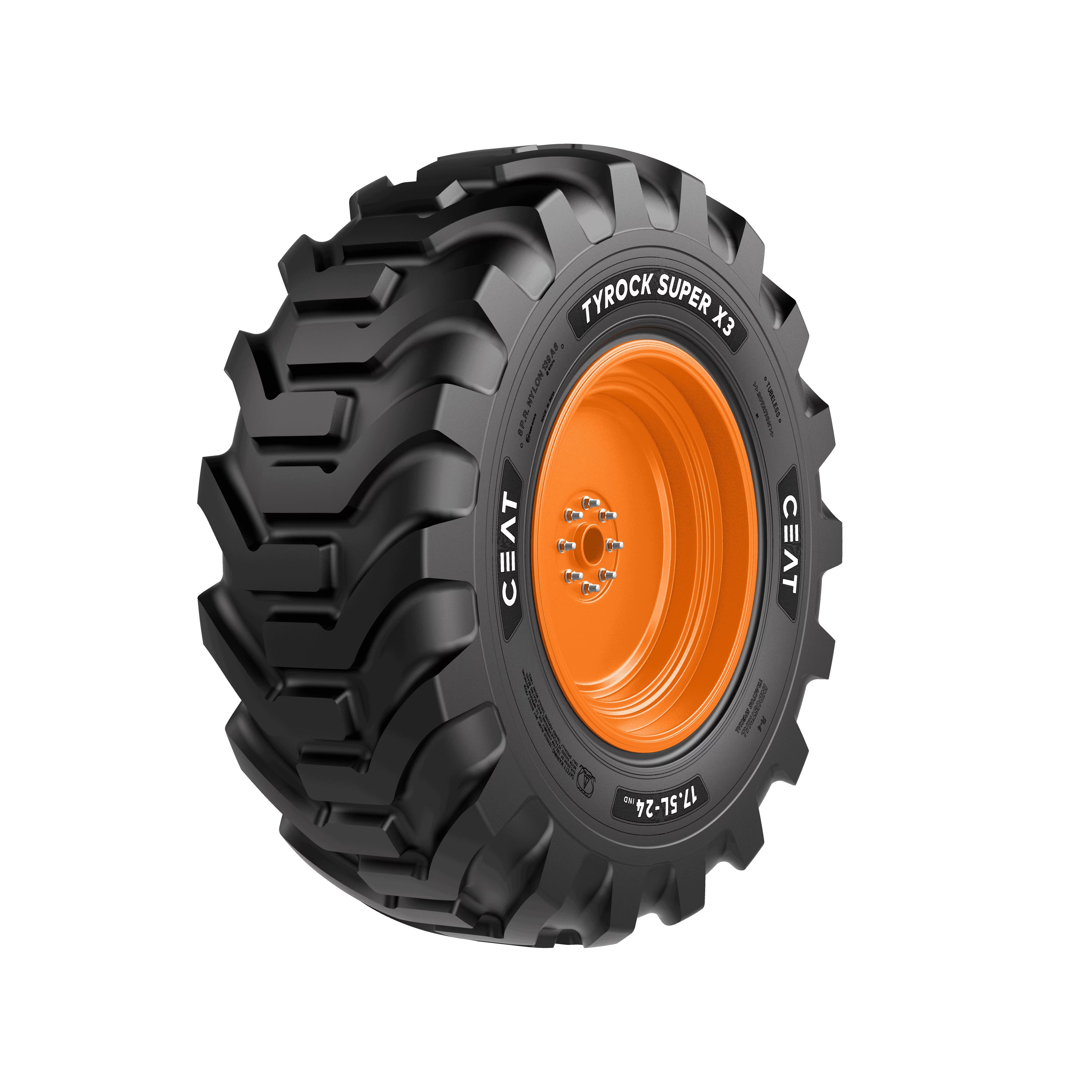 Ceat Ceat 23/8.5 R12 TYROCK SUPER X3 pneumatici nuovi Estivo 